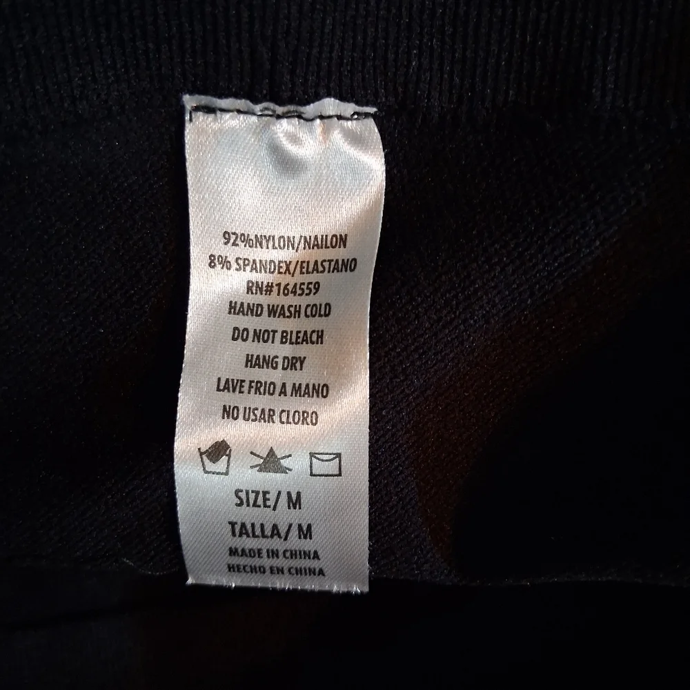 Leggings Depot Black Medium Shapewear - Picture 4 of 5